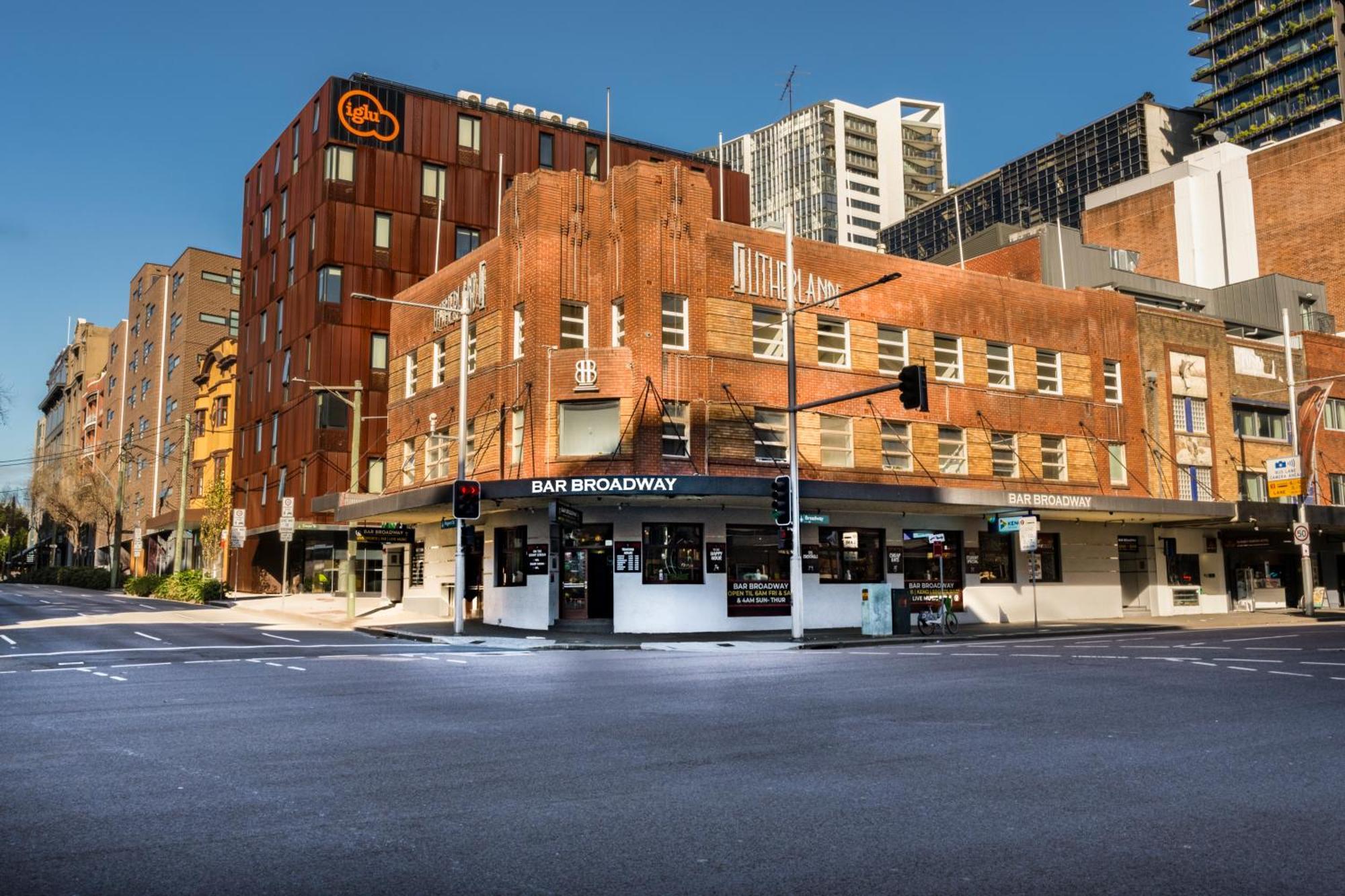Bar Broadway Otel Sidney Dış mekan fotoğraf